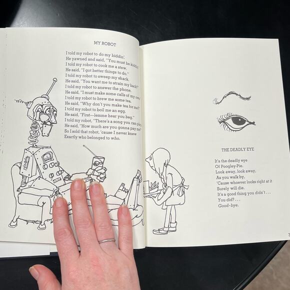 NEW Falling Up Poems and Drawings by Shel Silverstein Hardcover Book - Picture 9 of 12